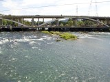 Springfield_ 528 - Willamette River passes under the Interstate 5 road